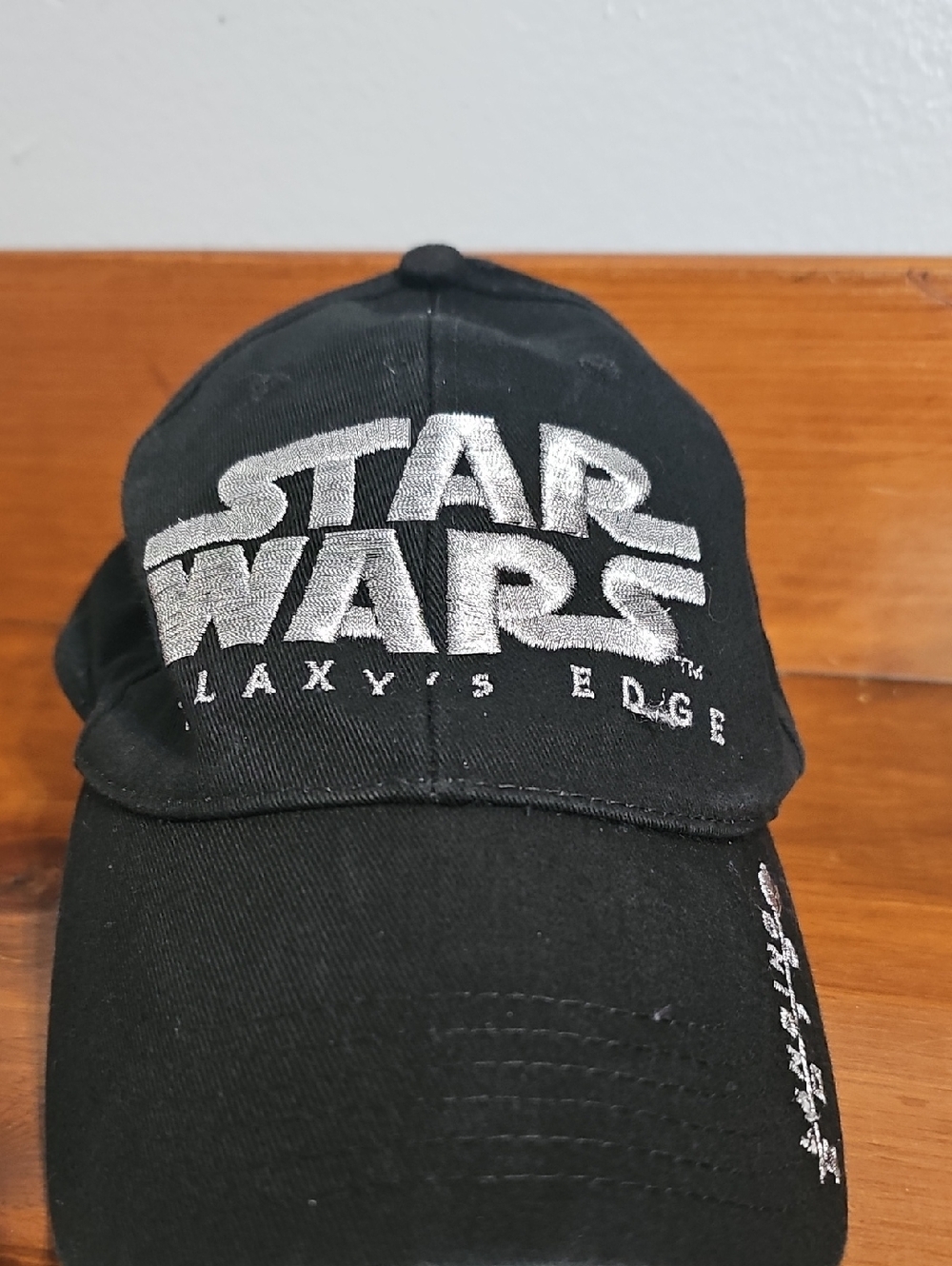 Star Wars Black Embroidered Baseball Cap Galaxys Edge Opening Edition